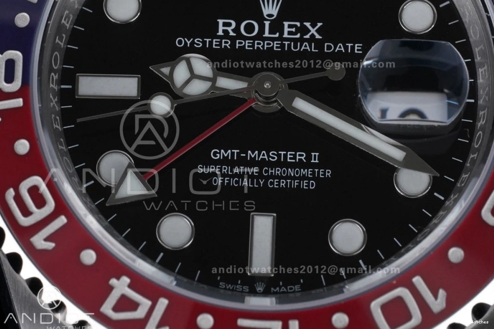 Master Timeless 862 New ARF SH3285 Jubilee BLRO (UV 126710 Bezel 1:1 Pepsi GMT Edition On 904L Bracelet II V Best SS ) 0312